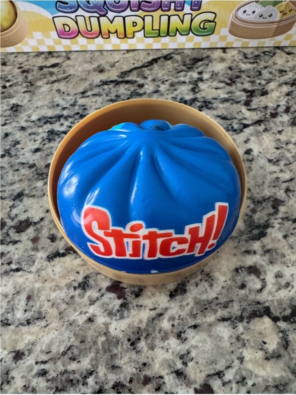 Disney Stitch Foam Squishy Dumpling - Picture 5 of 6